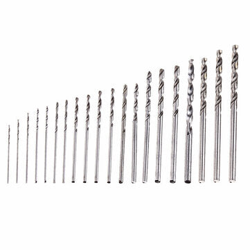 Mini Tiny Microo HSS TwIist Drill Bits Set 0.3-1.6mm Hand DIY Model Craft Tool Kit