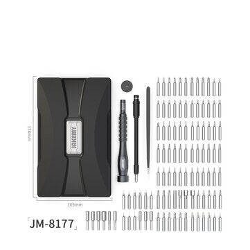 Jakemy-8177 106Pcs Multi-function Magnetic Precision Screwdriver Set W/93 Bits Socket Hex Torx For P