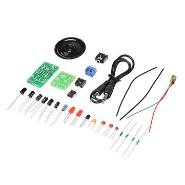 SSY Components + PCB Board Parts Laser Tube Transmitting Audio Receiving Kit Wireless DIY Audio Tran