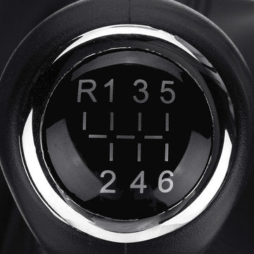 6 Speed Gear Shift Knob Stick with Gaiter Boot For Vauxhall Opel Astra Corsa D 2005-2010
