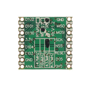 3Pcs RFM95W 433MHz LoRa Long-distance Remote Wireless Transceiver Module Board