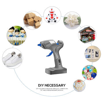 Electric Hot Melt Glue Tool Heating Trigger Adhesive Sticks Craft DIY Repair