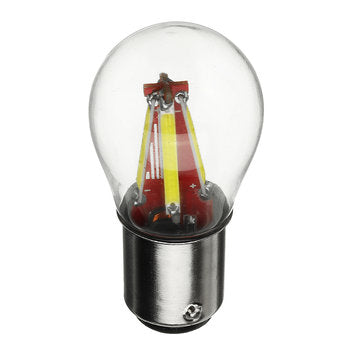 1157 BAY15D 4 COB 6500K Car LED Turn Signal Light Bulb Reversing Lamp White