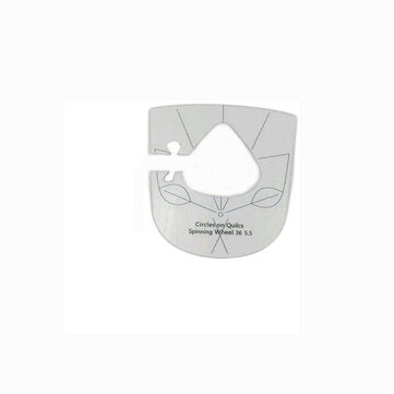6Pcs Multifunctional Special-shaped Sewing Patchwork Ruler Acrylic DIY Processing Sewing Ruler Templ