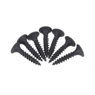 Suleve M3.5CP2 1000Pcs M3.5 20mm Corss Black Recessed Flat Head Self Tapping Ash Phosphorus Drywall