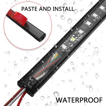 48 Inch DC9-24V Three Color LED Strip Light Car Tailgate Pickup Turn Signal Reverse Brake Lamp