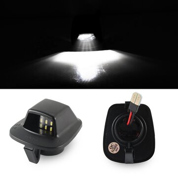 White LED Number License Plate light Bulb For Dodge Dakota For Mitsubishi Raid