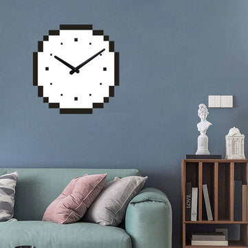 American Modern Minimalist Geometric Fashion Wall Clock Creative Home Decoration Silent Clock