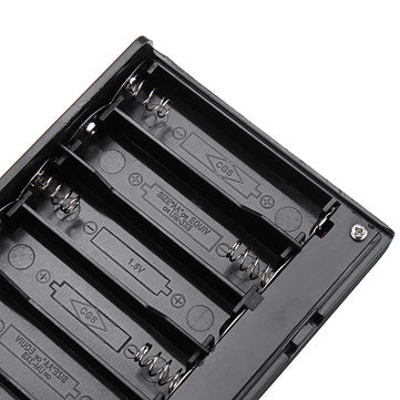 8 Slots AA Battery Box Battery Holder Board with Switch for 8xAA Batteries DIY kit Case