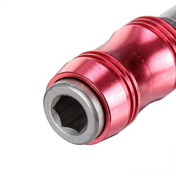Drillpro 2Pcs Magnetic Screw Drill Tip Holder Angle Magnetic Pivoting Bit Tip Holder Magnetic Screwd