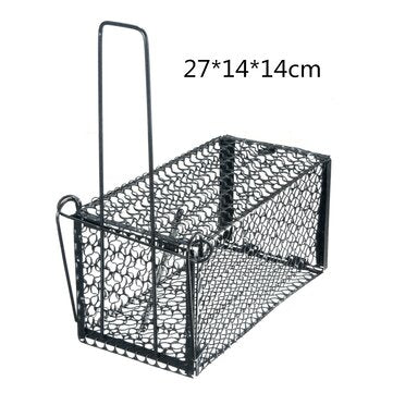 Black Metal Mouse Trap Pests Control  (SIZE: L)