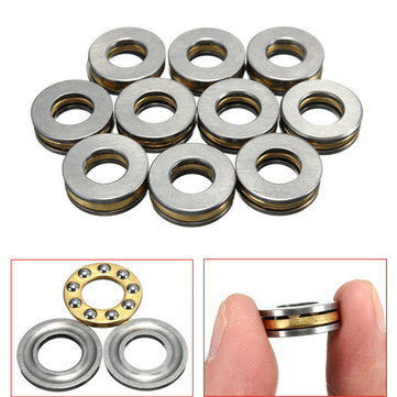 Machifit 10pcs F6-14M 6x14x5mm Axial Ball Thrust Bearing 6 x 14 x 5mm