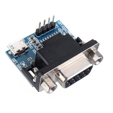 3pcs RS232 to TTL Serial Converter Module DB9 Connector MAX3232 Serial Module With Cable