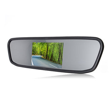 DC 12V 3W 4.3 Inch LCD Car Rear View Camera Monitor Support DVD