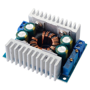 Geekcreit 8A DC5-30V to DC1.25-30V 150KHz Automatic Step Up Step Down Adjustable Power Module Volt