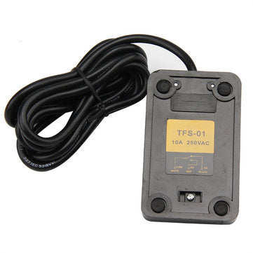 TFS-01 Nonslip Plastic Momentary Electric Power Micro Foot Pedal Switch 10A 250V for Industrial Mach