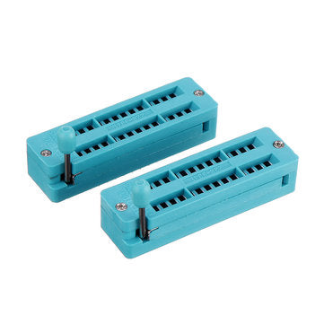 10pcs IC Lock Seat Zif Socket Test Universal zif Sockets 28Pin Narrow