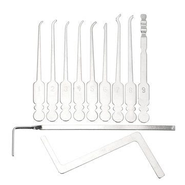 Stainless Steel Classic Mini Single Hook Unlocking Tools for Locksmith