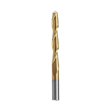 Drillpro 3.175mm Shank Spiral Ball Nose End Mill Cutter Titanuim Coated Milling Cutter CNC Tool