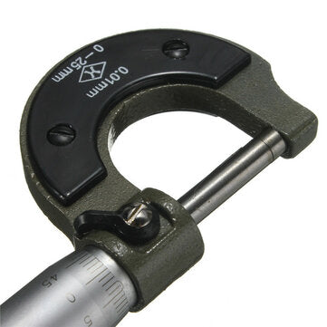 Outside External Metric Gauge Micrometer Machinist Measuring 0-25mm