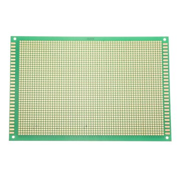 5pcs 12 x18cm FR4 Single-Sided PCB Experiment Printed Circuit Board Epoxy Glass Fiber FR-4 Green Pro