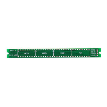 DIY 32 LED Music Electrical Level Indicator VU Meter Audio Level Meter Kit For Amplifier Board Adjus