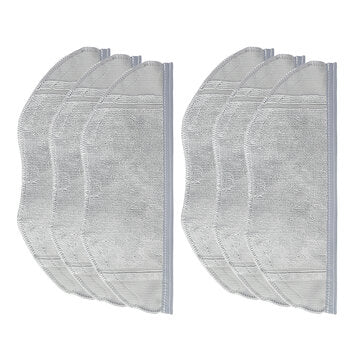 6pcs Mop Clothes Replacements for 360 X90 Vacuum Cleaner Parts Accessories