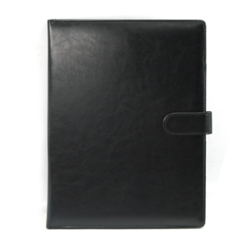 Stationery A4 multi-functional paper splint leather on single clip room this con... (COLOR.: .BLACK)