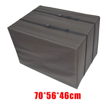 Air Conditioner Cover Outdoor Square Cover Waterproof Snow Dust Protector 3 ... (SIZE 3: 70*56*46CM)