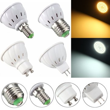 E27 E14 GU10 MR16 3.5W 27 SMD 5730 Non-Dimmable ... (VOLTAGE: 220V | COLOR.: WARMWHITE | BASE: GU10)