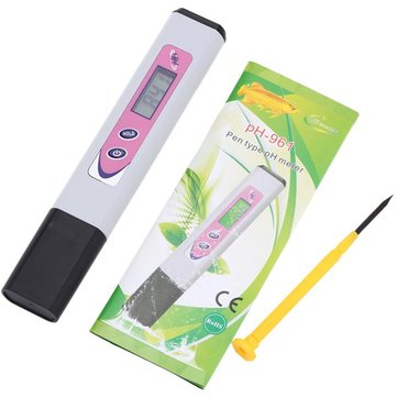 PH-961 Digital  ATC Pen Type pH Meter Water Tester PH0~14 Hydroponic Aquarium Spa Pool Acidimeter