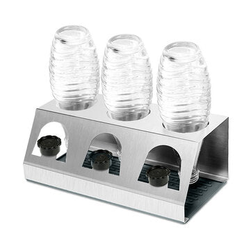 Stainless Steel 3 Holes Cup Bottle Holder Drainer Drying Rack