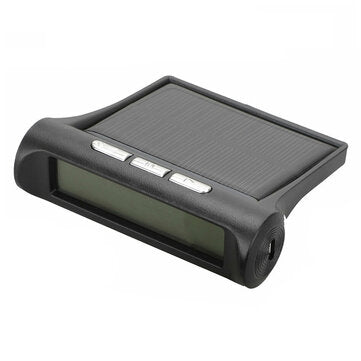 Solar TPMS Tire Pressure Monitor System 4 External Sensors For RV Truck Trailer