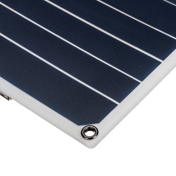 6W 6V 260x140x2.5mm S0506 Portable Semi-flexible Solar Panel with Back Junction Box Single USB Charg