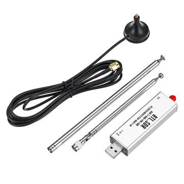 RTL-SDR V3 RTL2832 1PPM TCXO HF BiasT SMA Software Defined Radio + Antennas