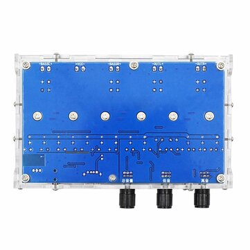 XH-A310 Bluetooth 5.0 TDA3116D2 Digital Amplifier Board Four-Channel Dual Bass Dual Stereo 2*50W+2*1