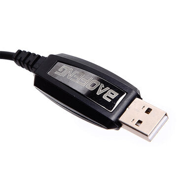 Walkie Talkie Charging Cable Portable Intercom USB Charger for BAOFENG UV9R AMG/GT-3WP/9R Plus/A58/9