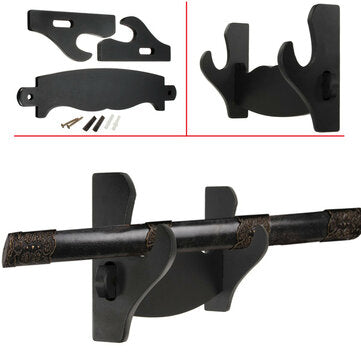 Samurai Blade Samurai Blade  Rack Single Layer Wall Mounted Bracket Display Rack Hanger