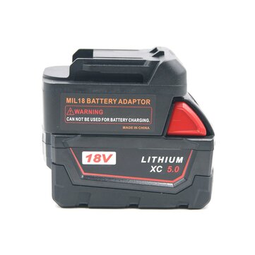 Convert Adapter For Miwakie M18 Series 18V Lithium Battery to DEW 18V/20V MAX DCB Series Lithium Bat