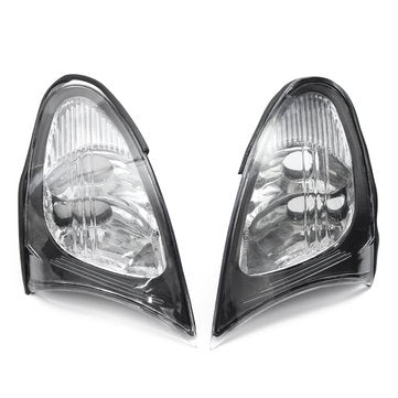 Pair Corner Lights Side Light For BMW E46 3-Series 4DR 02-05 325i 330i Clear Lens