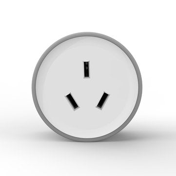 XS-A17 AC100-240V 10A AU Plug WIFI Control Socket Wireless Timer Switch Outlet With RGB LED Light Vo