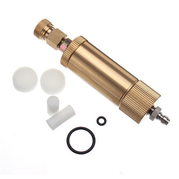 40Mpa Compressor Filter Oil-Water Separator Female Male Thread For Air Pump Tank (COLOR.: GOLD)