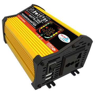 6000W 110V/220V Car Power Inverter Modified Sine Wave Inverter Wit... (VOLTAGE: 220V | COLOR: BLACK)