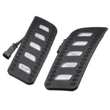 Pair LED Daytime Running Lights DRL White Fog Driving Lamp for Ford Ranger 2012-2015