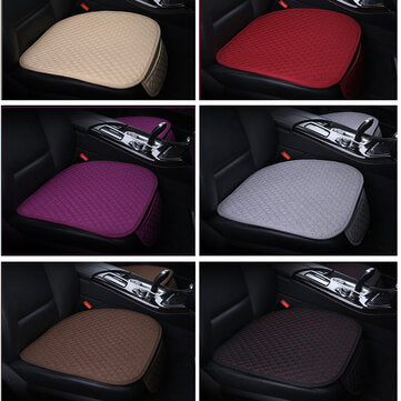 Universal Car Seat Cover Front Rear Seat Cushion Mat Pad Protec... (COLOR: COFFEE | POSITION: FRONT)