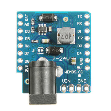 DC Power Shield V1.0.0 For D1 Mini Development Board