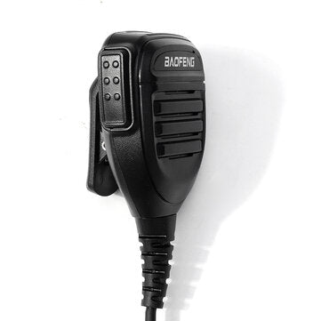 BaoFeng Replacement Cable Waterproof Hand Microphone Solid with Indicate Light Electronics Walkie Ta
