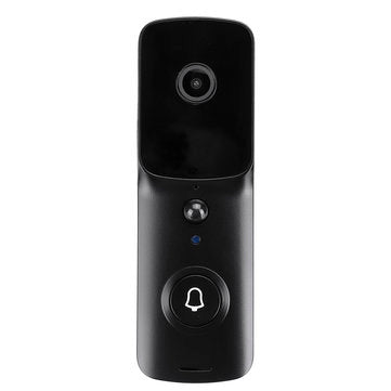 V10 Wireless WiFi Video Doorbell Smart Phone Door Ring Intercom Security Camera  (COLOR1: BLACK)
