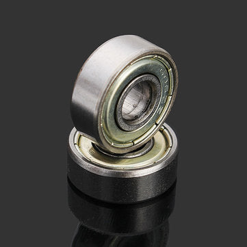 Machifit 10pcs 6x17x6mm 606zz Steel Sealed Shielded Deep Groove Ball Bearing