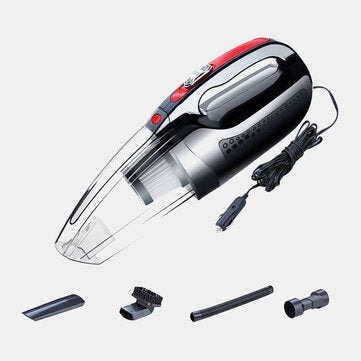 Car Vacuum Wired Cleaner Powerful Suction Handheld 120W Dry / Wet Portable Vacuum... (COLOR.: BLACK)